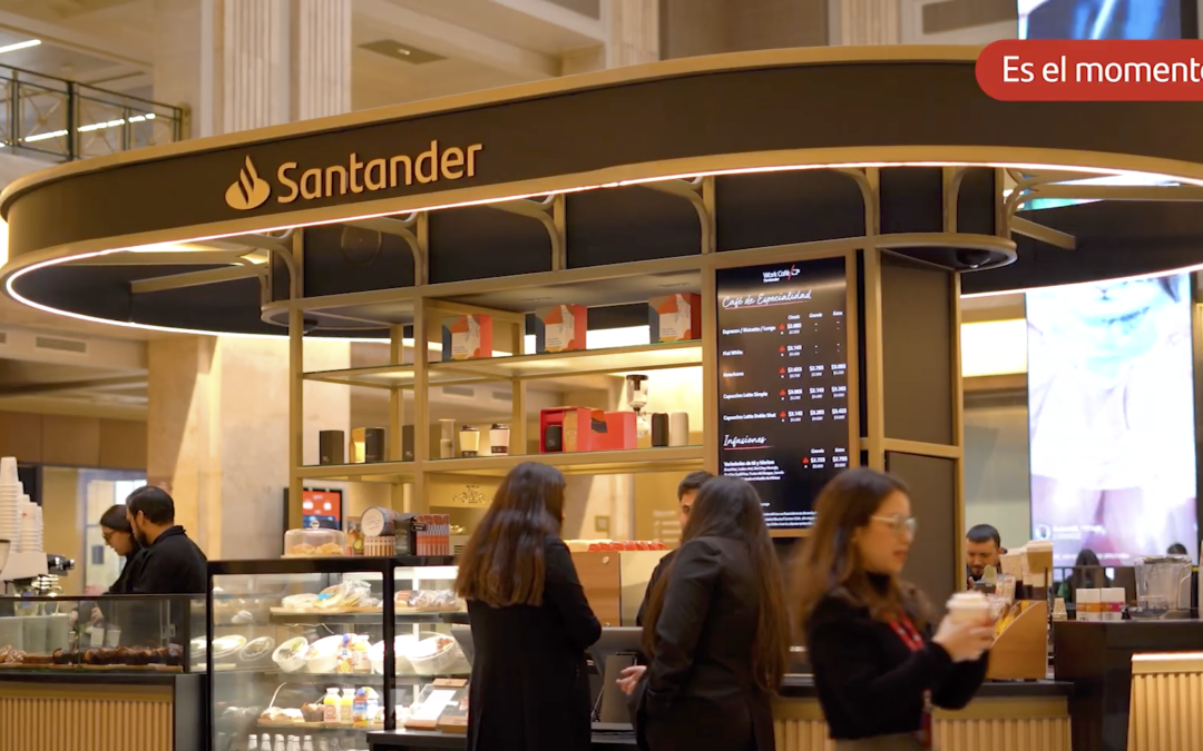 Santander WorkCafé: una idea que nació en Chile y que transformó la experiencia bancaria